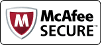 This site has earned the McAfee SECURE certification.